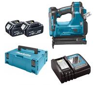 Makita DBN500RMJ Cloueuse Mini Sans Fil - 18V Li-ion - 2 Batteries 4,0 Ah - MAKPAC - 15 À 50 Mm