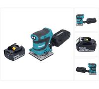Makita DBO 484 M1 Ponceuse vibrante sans fil 18 V 112 x 102 mm + 1x batterie 4,0 Ah - sans chargeur