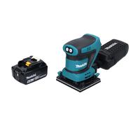 Makita DBO480G1 Ponceuse vibrante sans fil 112 x 102mm 18V + 1x Batterie 6,0Ah - sans chargeur