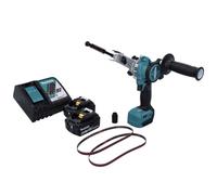 Makita DBS 180 RG Ponceuse à bande sans fil 9 x 533 mm Brushless 18V + 2x Batteries 6,0 Ah + Chargeur