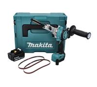 Makita DBS 180 T1J lime à bande sans fil 18 V 9 x 533 mm Brushless + 1x batterie 5,0 Ah + Makpac - sans chargeur