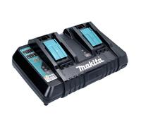 MAKITA chargeur rapide 2 batteries Makstar Li-Ion 14,4 à 18 V - DC18RD