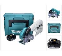 Makita DCC 500 F1J Scie circulaire sans fil 125 mm Brushless 18 V + 1x Batterie 3,0 Ah + Coffret Makpac - sans chargeur