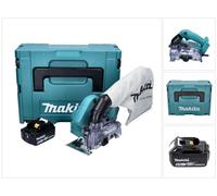 Makita DCC 500 G1J Scie diamant sans fil 125mm Brushless 18V + 1x Batterie 6,0Ah + Coffret Makpac - sans chargeur