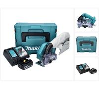 Makita DCC 500 RG1J Scie diamant sans fil 125mm Brushless 18V + 1x Batterie 6,0Ah + Chargeur + Coffret Makpac