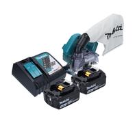 Makita DCC500RM Scie circulaire sans fil 125mm Brushless 18V + 2x Batteries 4,0Ah + Chargeur