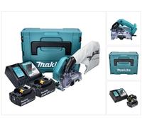 Makita DCC500RMJ Scie circulaire sans fil 125mm Brushless 18V + 2x Batteries 4,0Ah + Chargeur + Coffret Makpac