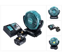 Makita DCF 102 RF Ventilateur sans fil 18 V - 18 cm + 2x Batteries 3,0 Ah + Chargeur