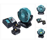 Makita DCF 102 RM Ventilateur à batterie 18 V 18 cm + 2x batterie 4,0 Ah + chargeur