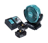 Makita DCF 102 RT Ventilateur à batterie 18 V 18 cm + 2x batterie 5,0 Ah + chargeur