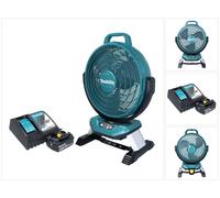 Makita DCF 301 RG1 Ventilateur sans fil 18 V 33 cm + 1x batterie 6,0 Ah + chargeur