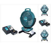 Makita DCF 301 RT1 Ventilateur sans fil 18 V 33 cm + 1x batterie 5,0 Ah + chargeur