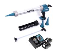Makita DCG180RFX Pistolet à mastic 18V + 2x batteries 3,0Ah + Chargeur