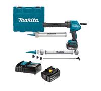 Makita DCG180RMX Pistolet À Colle Sans-fil - 18V Li-ion - Batterie (1x 4,0 Ah) - Coffret & Support Cartouche Inclus