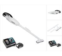 Makita DCL 180 RM1 W Aspirateur à batterie 18 V blanc + 1x batterie 4,0 Ah + chargeur