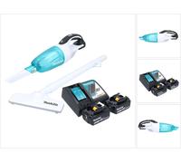 Makita DCL 181 FRGWX aspirateur sans fil 18 V 53 mbar 0,65 L + 2x batterie rechargeable 6,0 Ah + chargeur