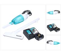 Makita DCL 181 FRTWX aspirateur sans fil 18 V 53 mbar 0,65 L + 2x batterie rechargeable 5,0 Ah + chargeur