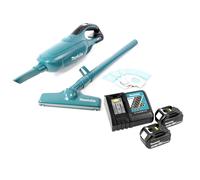Makita DCL 182 RF Aspirateur à batterie 18 V + 2x batterie 3,0 Ah + chargeur