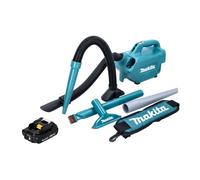 Makita DCL 184 A1 Aspirateur sans fil 18 V - 54 mbar - 0,5 l + 1x Batterie 2,0 Ah - sans chargeur
