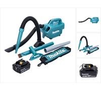 Makita DCL 184 G1 Aspirateur sans fil 18V - 54 mbar - 0,5 l + 1x Batterie 6,0 Ah - sans chargeur