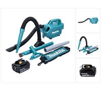 Makita DCL 184 M1 Aspirateur sans fil 18 V 54 mbar 0,5 l + 1x batterie 4,0 Ah - sans chargeur