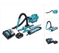 Makita DCL 184 RG1 Aspirateur sans fil 18 V - 54 mbar - 0,5 l + 1x Batterie 6,0 Ah + Chargeur