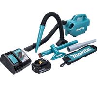 Makita DCL 184 RT1 Aspirateur sans fil 18V - 54 mbar - 0,5 l + 1x Batterie 5,0 Ah + Chargeur