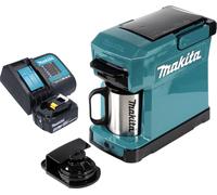 Makita DCM 501 SM Cafetière sans fil 12 V maxi / 18 V + 1x batterie 4,0 Ah + chargeur