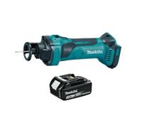 Makita DCO180F1 Affleureuse plaque de plâtre 18V Li-Ion Ø 6,35 mm LXT + 1 x 3.0Ah Batterie - sans chargeur