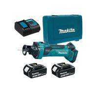 Makita DCO180RFJ Affleureuse plaque de plâtre 18V Li-Ion Ø 6,35 mm LXT + 2 x 3.0Ah Batterie + chargeur en coffret