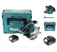 Makita DCS 553 G1J Scie circulaire portative à métaux sans fil 18V 150 mm Brushelss + 1x batterie 6,0Ah + Makpac - sans chargeur