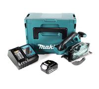Makita DCS 553 RG1J Scie circulaire à métaux sans fil 18V 150 mm brushless + 1x Batterie 6.0Ah + Chargeur + Makpac