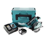 Makita DCS 553 RM1J Scie circulaire à métaux sans fil 18V 150 mm Brushless + 1x batterie 4,0Ah + chargeur + Makpac