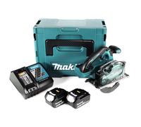 Makita DCS 553 RTJ Scie circulaire à métaux sans fil 18V 150 mm Brushless + 2x batterie 5,0Ah + chargeur + Makpac
