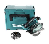 Makita DCS 553 T1J Scie circulaire portative à métaux sans fil 18V 150 mm Brushless + 1x batterie 5,0Ah + Makpac - sans chargeur