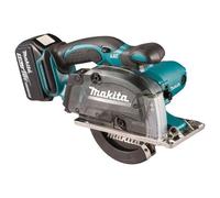 Makita DCS552RTJ scie circulaire portative 13,6 cm Noir, Couleur menthe 3600 tr/min