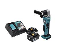 Makita DDA 351 RG Perceuse d'angle sans fil 18 V 13,5 Nm + 2x Batteries 6,0 Ah + Chargeur