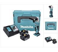 Makita DDA 351 RGJ Perceuse d'angle sans fil 18 V 13,5 Nm + 2x Batteries 6,0 Ah + Chargeur + Coffret Makpac