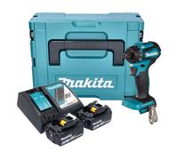 Makita DDF 083 RMJ Perceuse-visseuse sans fil 18 V 40 Nm 1/4'' Brushless + 2x batterie 4,0 Ah + chargeur + Makpac