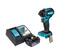 Makita DDF 083 RT1 Perceuse-visseuse sans fil 18 V 40 Nm 1/4'' Brushless + 1x batterie 5,0 Ah + chargeur