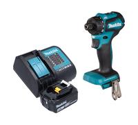Makita DDF 083 SM1 Perceuse-visseuse sans fil 18 V 40 Nm 1/4'' Brushless + 1x batterie 4,0 Ah + chargeur