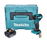 Makita DDF 083 T1J Perceuse-visseuse sans fil 18 V 40 Nm 1/4'' Brushless + 1x batterie 5,0 Ah + Makpac - sans chargeur
