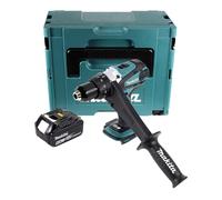 Makita DDF 458 G1J Perceuse-visseuse sans fil 18 V 91 Nm + 1x Batterie 6,0 Ah + Coffret Makpac - sans chargeur