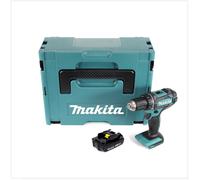 Makita DDF 482 Y1J Perceuse-visseuse sans fil 18V 62Nm en Makpac + 1x batterie 1,5 Ah