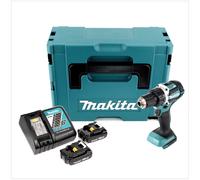 Makita DDF 484 RAJ Perceuse-visseuse sans fil 18 V 54 Nm Brushless + 2x batterie 2,0 Ah + chargeur + Makpac