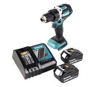 Makita DDF 484 RG Perceuse-visseuse sans fil 18 V 54 Nm + 2x batterie 6,0 Ah + chargeur