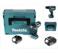 Makita DDF 485 M1J 18 V Li-Ion Perceuse visseuse sans fil Brushless 13 mm + Coffret MakPac + 1 x Batterie 4,0 Ah - sans Chargeur