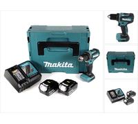 Makita DDF 485 RTJ 18 V Li-Ion Perceuse visseuse sans fil Brushless 13 mm + Coffret MakPac + 2 x Batteries 5,0 Ah + Chargeur