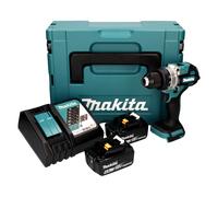 Makita DDF 486 RGJ Perceuse-visseuse sans fil 18 V 130 Nm Brushless + 2x batterie 6,0 Ah + chargeur + Makpac
