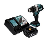 Makita DDF 486 RT1 Perceuse-visseuse sans fil 18 V 130 Nm Brushless + 1x batterie 5,0 Ah + chargeur
